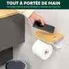 eluno Distributeur de papier toilette VARAZ avec tablette Voir les images du produit 6