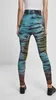 Leggings da donna Urban Classics Ladies Cotone Tie Dye High Anteprima dell’immagine prodotto 9