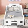 Łóżeczko dziecięce 90x200 cm, łóżko typu "auto" z Podgląd zdjęcia produktu 3