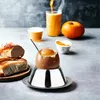Eierbecher Edelstahl Eier Becher Metall Frühstück Produktbild-Vorschau 8