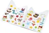 A spread of stickers on a white background, featuring various characters and objects related to pirates and fantasy. Produktbild-Vorschau