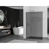 Mexen Kioto L Duschwand Walk-in 90 x 200 cm, grafit, chrom Produktbild-Vorschau 2