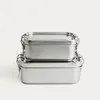 HOMLA ONTARIO-Lunchbox-Set aus Edelstahl, 550 + 850 ml, Produktbild-Vorschau 2