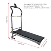 95 x 52 x 124 cm - Skládací mechanický běžecký pás pro Náhled obrázku produktu 3