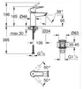 GROHE Start Miscelatore lavabo Nero Anteprima dell’immagine prodotto 3