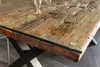 Massiver Esstisch BARRACUDA 180cm Teakholz inkl. Glasplatte Produktbild-Vorschau 10