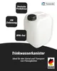 4er Set Kanister - lebensmittelecht - 5 Liter Produktbild-Vorschau 2