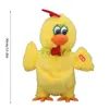 Poule électronique en peluche, pond 3 œufs, danse et joue Voir les images du produit 8