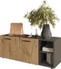 Armoire à chaussures Vicco Irma Anthracite/Artisan 106x43cm Voir les images du produit 6