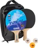 GEWO Tischtennisset Double-Fun– 2 Schläger, 3 Bälle & Produktbild-Vorschau 1