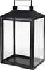 3er Laternen Set Metall H28/35/44cm Schwarz Produktbild-Vorschau