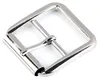 Gürtelschnalle Roll-Schnalle mit Dorn Sattlerschnallen 33 x 34 mm silberr Produktbild-Vorschau