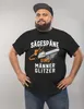 Herren T-Shirt Sägespäne sind Männerglitzer Fun-Shirt Produktbild-Vorschau 3