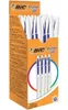 BIC Kugelschreiber Cristal Up Strichfarbe: blau 20 Stück Produktbild-Vorschau 3