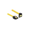 DeLOCK 0.7m SATA Cable, 0,7 m, Gelb Produktbild-Vorschau 3