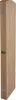 A tall, narrow, wooden room divider is shown standing upright against a white background. Náhľad obrázku produktu