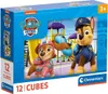 Clementoni | Blockpuzzle 12 Stück | Paw Patrol Produktbild-Vorschau 1
