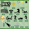 Fußball Tortendeko Set für Kindergeburtstag - 28 Stück Produktbild-Vorschau 2