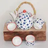 270 Teeset Ruka weiss blau Blümchen 5 tlg im kleinen Produktbild-Vorschau 4