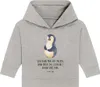 Mr. & Mrs. Panda Organic Baby Hoodie Pinguin Diät 12. - 18. Produktbild-Vorschau 1