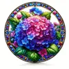 GKA XL Sonnenfänger Hortensien bunt 20 cm Buntglas Produktbild-Vorschau 4