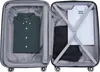 An open suitcase with clothes neatly packed inside. Produktbild-Vorschau