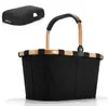 reisenthel SET carrybag Einkaufskorb Korb frame gold black Produktbild-Vorschau 1