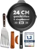 TECOR Gusseisenpfanne induktion 24 cm geschliffen, Produktbild-Vorschau 1