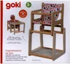 Goki Chaise de poupée en bois avec table 2en1 Voir les images du produit 5