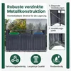 KOMFOTTEU Mülltonnenbox 3er, Outdoor Mülltonnenhaus für 3X Produktbild-Vorschau 6