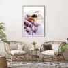 Gerahmtes Poster - Rahmen in heller Eiche - blume sommer Produktbild-Vorschau 6