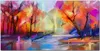 Coloray - Bild aus Glas - 120x60 cm - Küche wanddekoration Produktbild-Vorschau 1