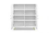 Commode quatre portes JOELE – blanc Voir les images du produit 3