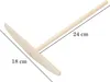 Giratorta in legno da 24,5 cm per spalmare la pastella Anteprima dell’immagine prodotto 4