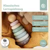 Bieco Stapelturm Baby | Stapelspiel ab 1 Jahr | Steckspiel Produktbild-Vorschau 2