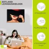 ARTland Leinwandbild Die Lady von der Rennbahn Größe: 80x60 Produktbild-Vorschau 3