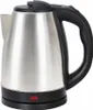 A stainless steel electric kettle with a black handle and base, shown against a white background. Produktbild-Vorschau