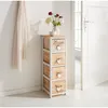 Schmale Kommode Home Holz 4 Schubladen Produktbild-Vorschau 7