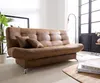 DELIFE Schlafsofa Viola 190x90 cm Braun Antik Optik Produktbild-Vorschau 1