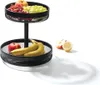Coupe à fruits "mayaj" 2 niveaux noir - 5 five simply smart Voir les images du produit 2