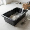 Bau Kasten Kunststoff rechteckig 40 L Schwarz Produktbild-Vorschau 5
