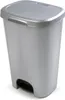 Treteimer - silber - Kunststoff - 50 l Produktbild-Vorschau 2