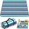 Picknickdecke,200 cm x 200 cm Campingdecke mit wasserdichte Produktbild-Vorschau 1