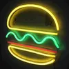 Lumière LED NEON, luminaire mural décoratif, burger Voir les images du produit 2