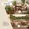 Tapis de gazon Tapiso CANYOO marron pour extérieur, balcon Voir les images du produit 6