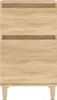 vidaXL Nočný stolík Sonoma Dub 40x35x70 cm Náhľad obrázku produktu 6