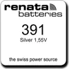 RENATA Batteria a bottone 391, 50 mAh, ossido d'argento Anteprima dell’immagine prodotto 2
