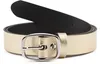 Merry Style Damen Gürtel Ledergürtel D41(Gold, 90 cm Produktbild-Vorschau 1