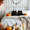 2 Stück Halloween-Kissen in Form einer Geisterkatze, süßes Produktbild-Vorschau 6