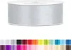 Satinband 25mm Silber - 25 Meter Rolle Geschenk- & Produktbild-Vorschau 1